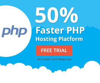 Promotional banner for Cloudways: fast php hosting platform.